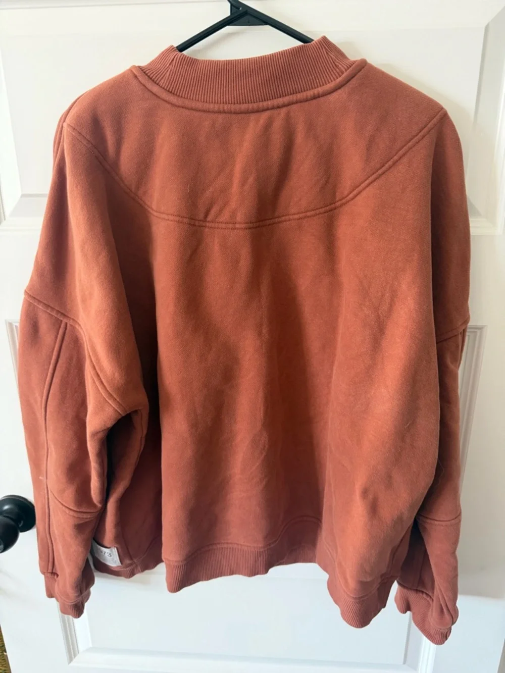 Roots Women's Rust Crewneck Sweater - Picture 3 of 4